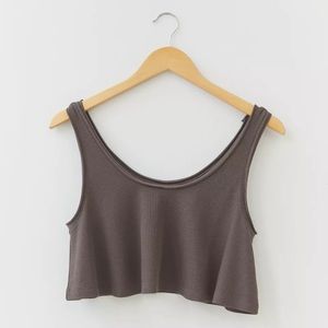 Out from Under Reina Ribbed Cropped Tank Top